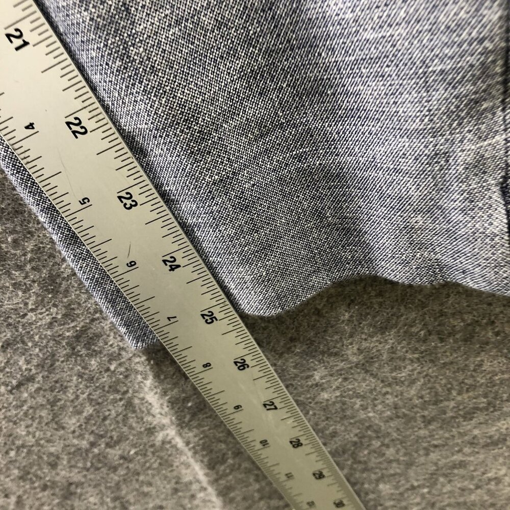 Talbots Chatham Ankle Pants Womens 10P Blue Slim Fit Stretch Knit Dress Pant - Picture 9 of 11